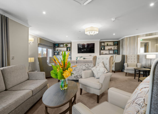 Lindley Park Care Home interior lounge 2